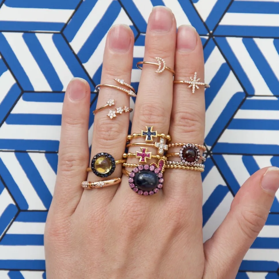 Baroque Cross Ring