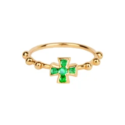 Baroque Cross Ring