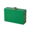 Basel Clutch in Green