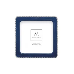 Beaded Blue Frame