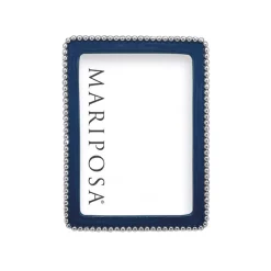Beaded Blue Frame