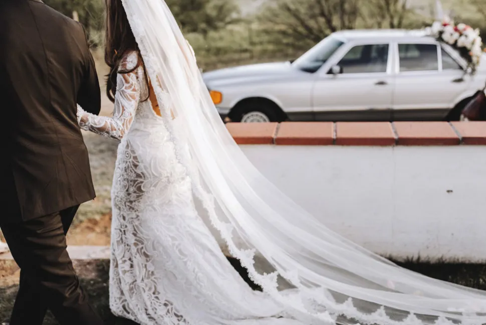 Beaded Catarina Wedding Veil