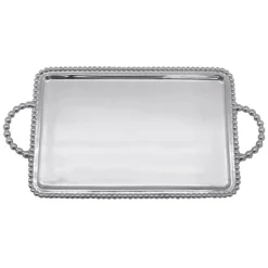 Beaded Medium Service Tray