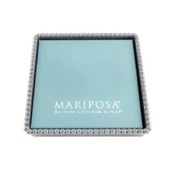 Beaded Napkin Box with Insert