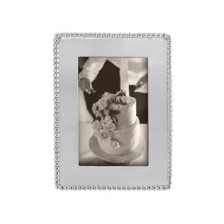 Beaded 4x6 Engravable Frame
