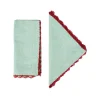 Beatrice Napkins in Mint, Set of 2