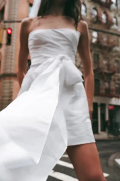 Beckford Dress in White
