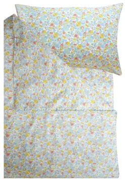 Bedding Made With Liberty Fabric in Betsy Sage