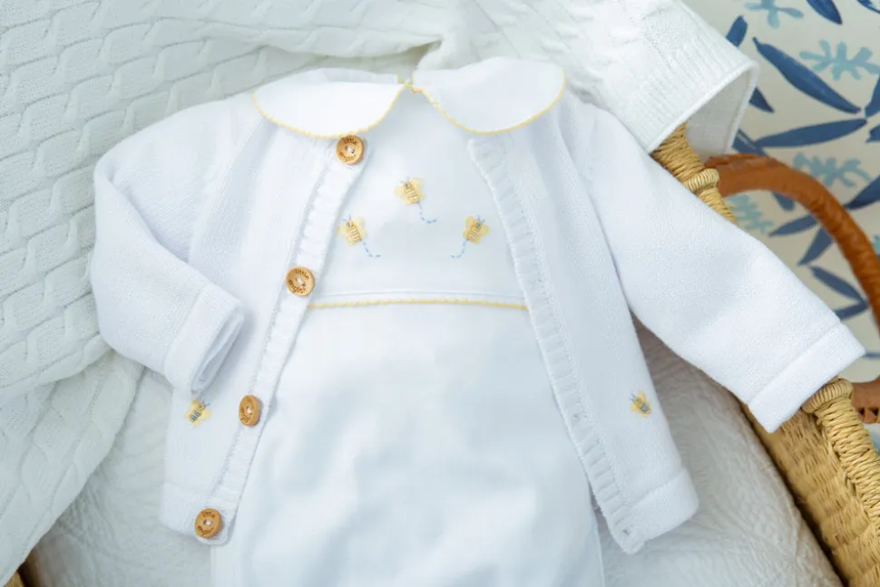Bee Crochet Playsuit