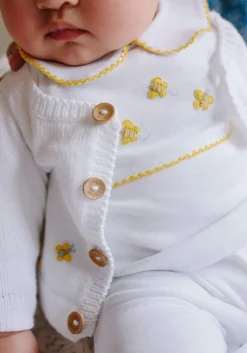 Bee Crochet Playsuit