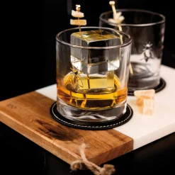 Bee Whiskey Glasses, Set of 6