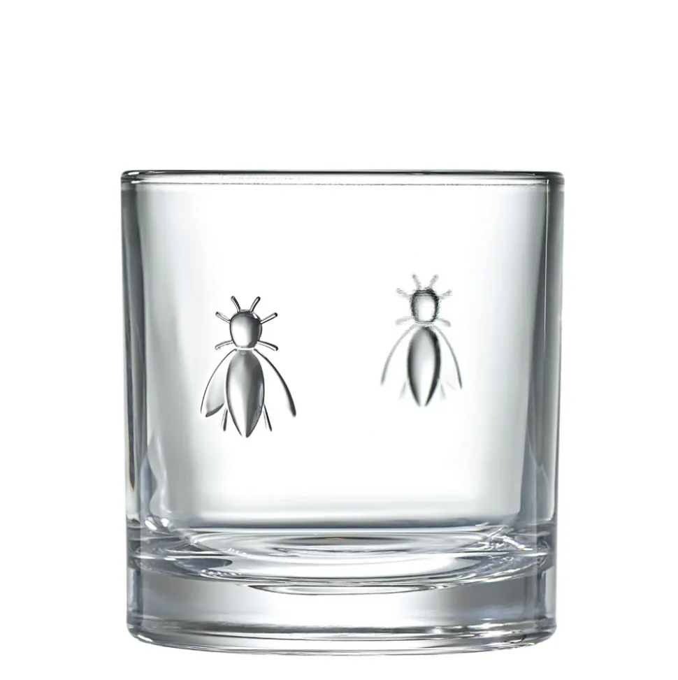 Bee Whiskey Glasses, Set of 4