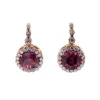 Beirut Rhodolite Earrings