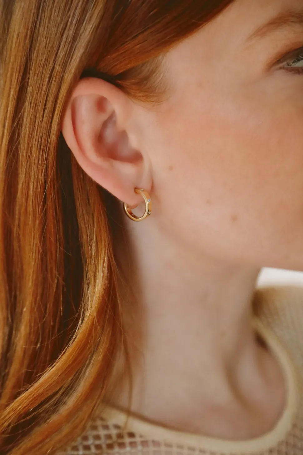 Bejeweled Hoops