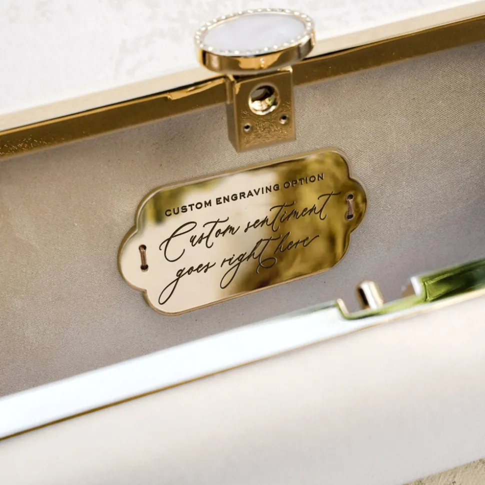 Bella Petite Clutch in Ivory