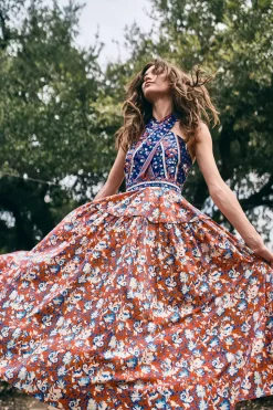 Bellamy Dress in Tapestry Floral