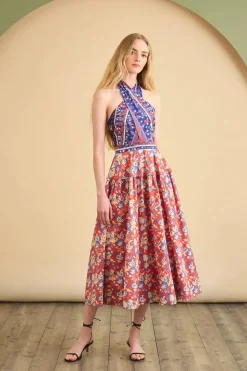 Bellamy Dress in Tapestry Floral