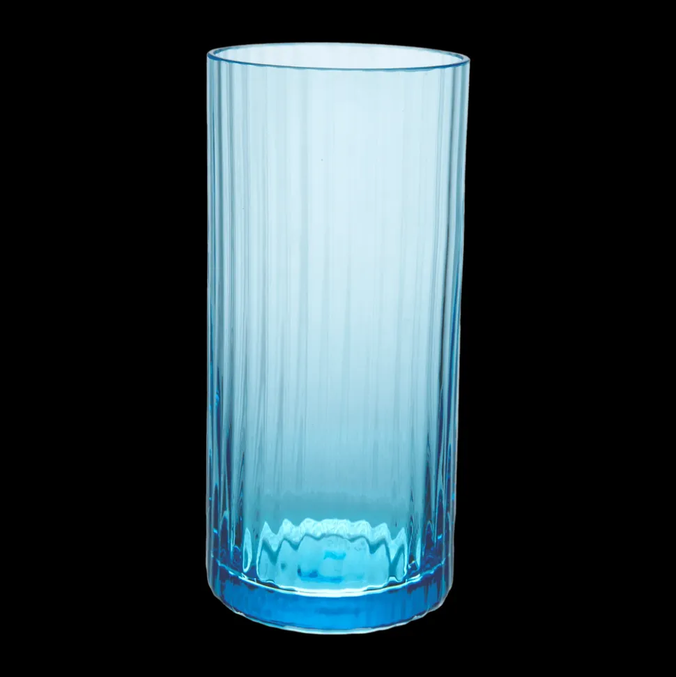 Bembo Highball Glass, Pleat Set of 2