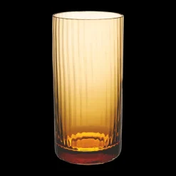 Bembo Highball Glass, Pleat Set of 2
