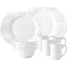 Berry & Thread Flared Whitewash 16 pc Set