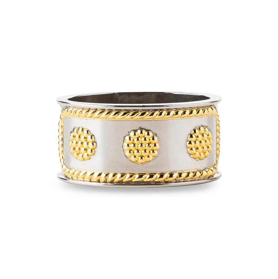 Berry & Thread Gold Silver Napkin Ring