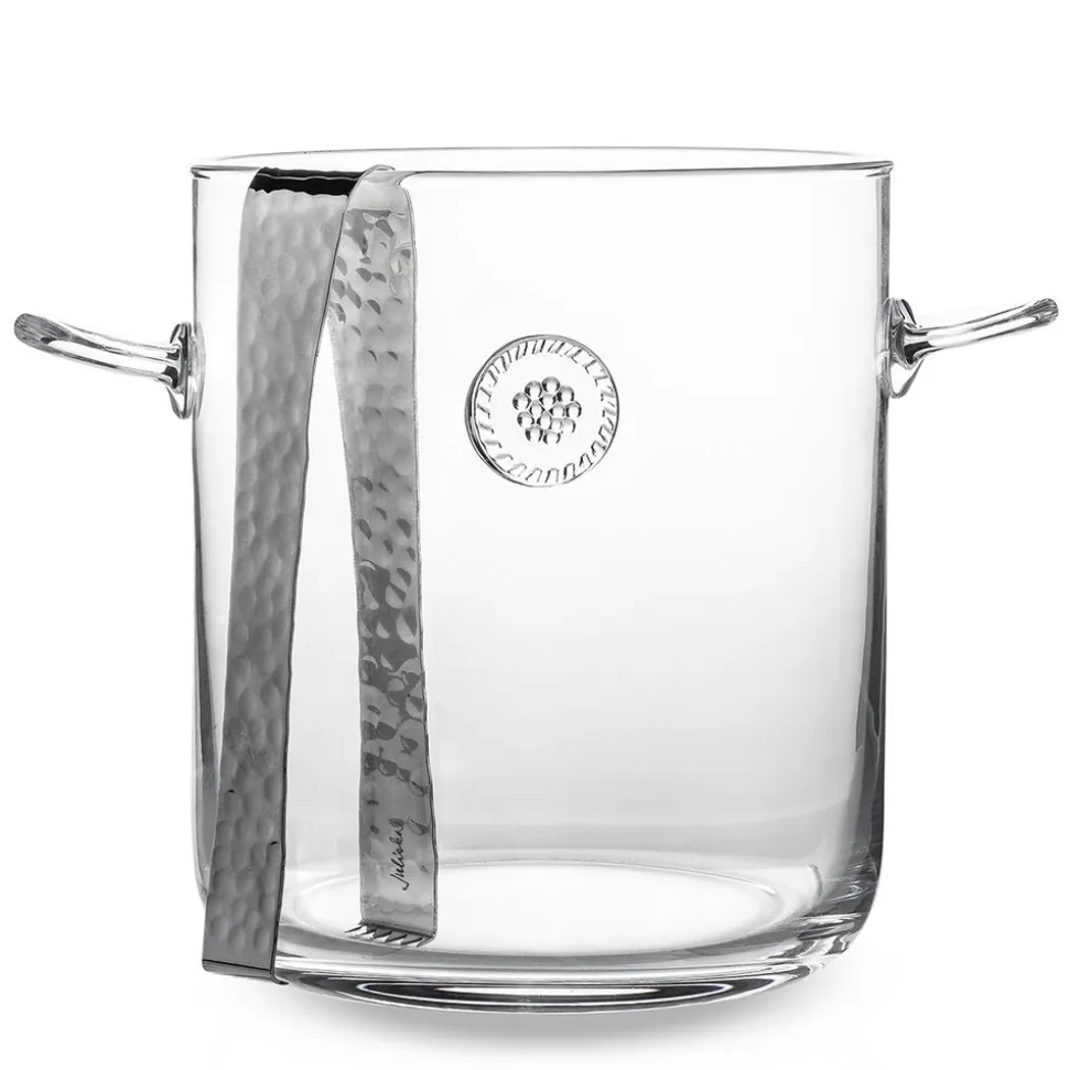 Berry & Thread Ice Bucket with Tongs