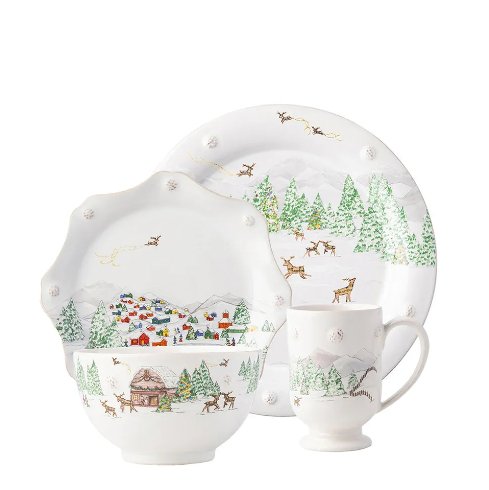 Berry & Thread North Pole 16-Piece Dinnerware Set