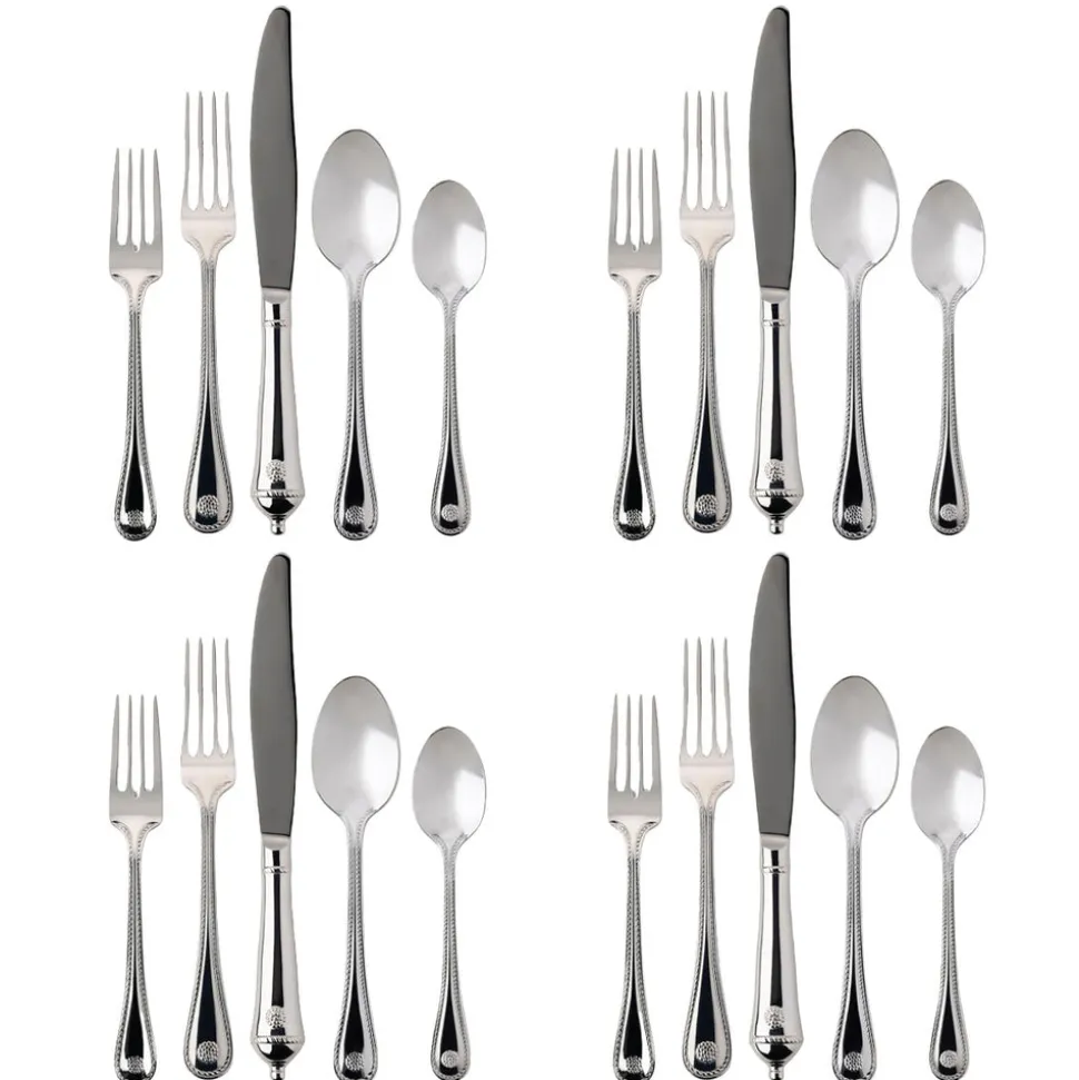 Berry & Thread 20-Piece Place Setting in Polished