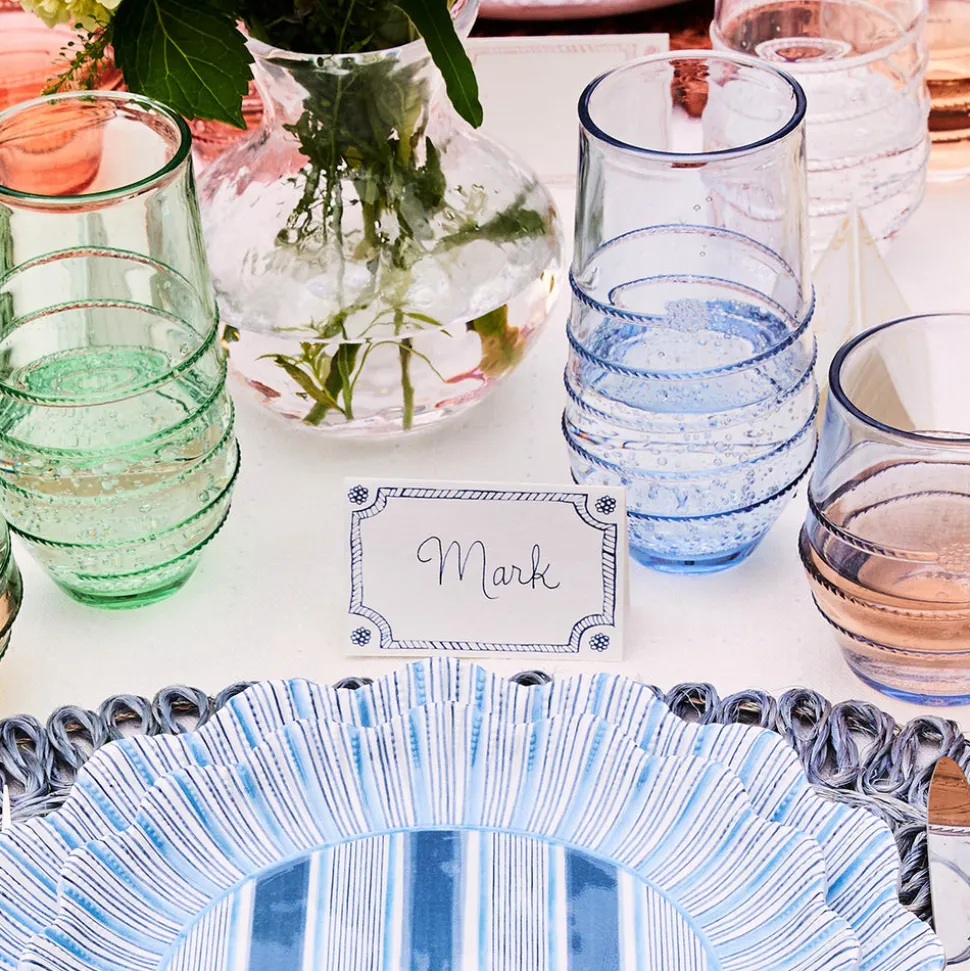 Berry & Thread Place Card, Set of 12 in Chambray