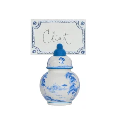 Berry & Thread Place Card, Set of 12 in Chambray