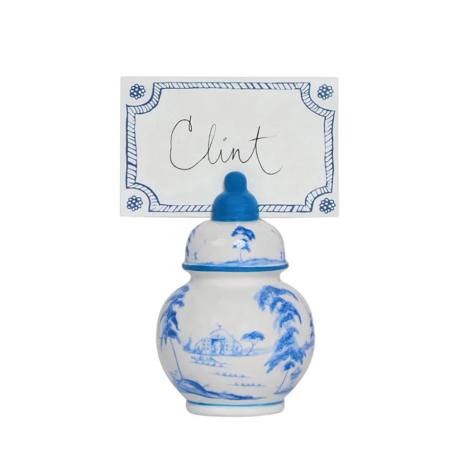 Berry & Thread Place Card, Set of 12 in Chambray