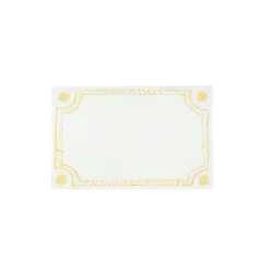 Berry & Thread Place Card, Set of 12 in Daffodil