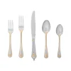 Berry & Thread Polished with Gold Accents Flatware