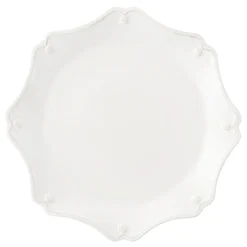 Berry & Thread Scalloped Charger/Platter in Whitewash