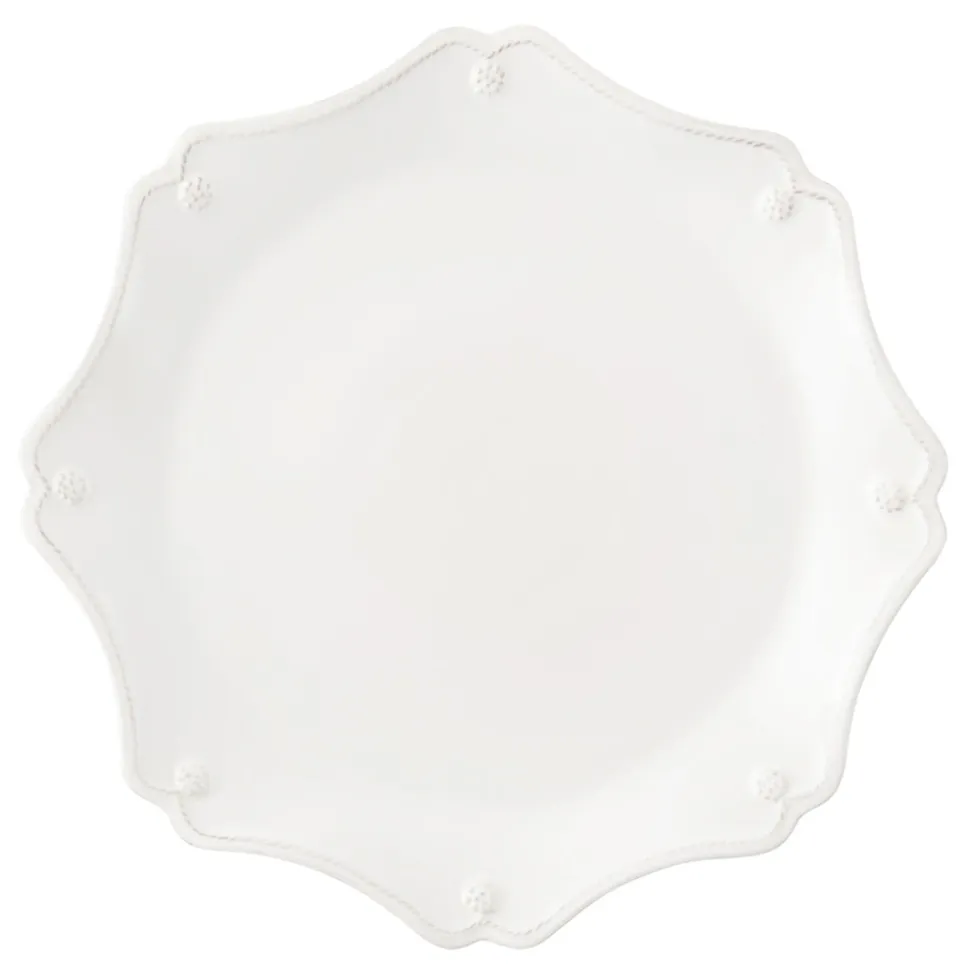 Berry & Thread Scalloped Charger/Platter in Whitewash