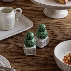 Berry & Thread Topiary Salt and Pepper Multi, Set of 2
