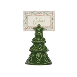 Berry & Thread Tree Place Card Holder, Set of 4 in Basil