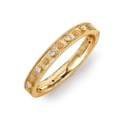 Berry Gem Classic Hinged Bangle in Clear Cubic Zirconia