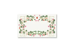 Berry Pom Pom Place Cards