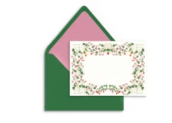 Berry Pom Pom Stationery