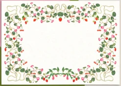Berry Pom Pom Stationery