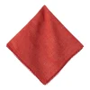 Berry Trim Red Napkin