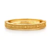 Berry Vine Hinged Bangle in Gold