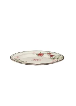 Bespoke Chinoiserie Monogram Dessert Plate