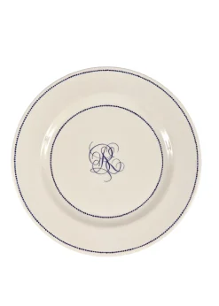 Bespoke Empire Plate with Monogram, Set of 12