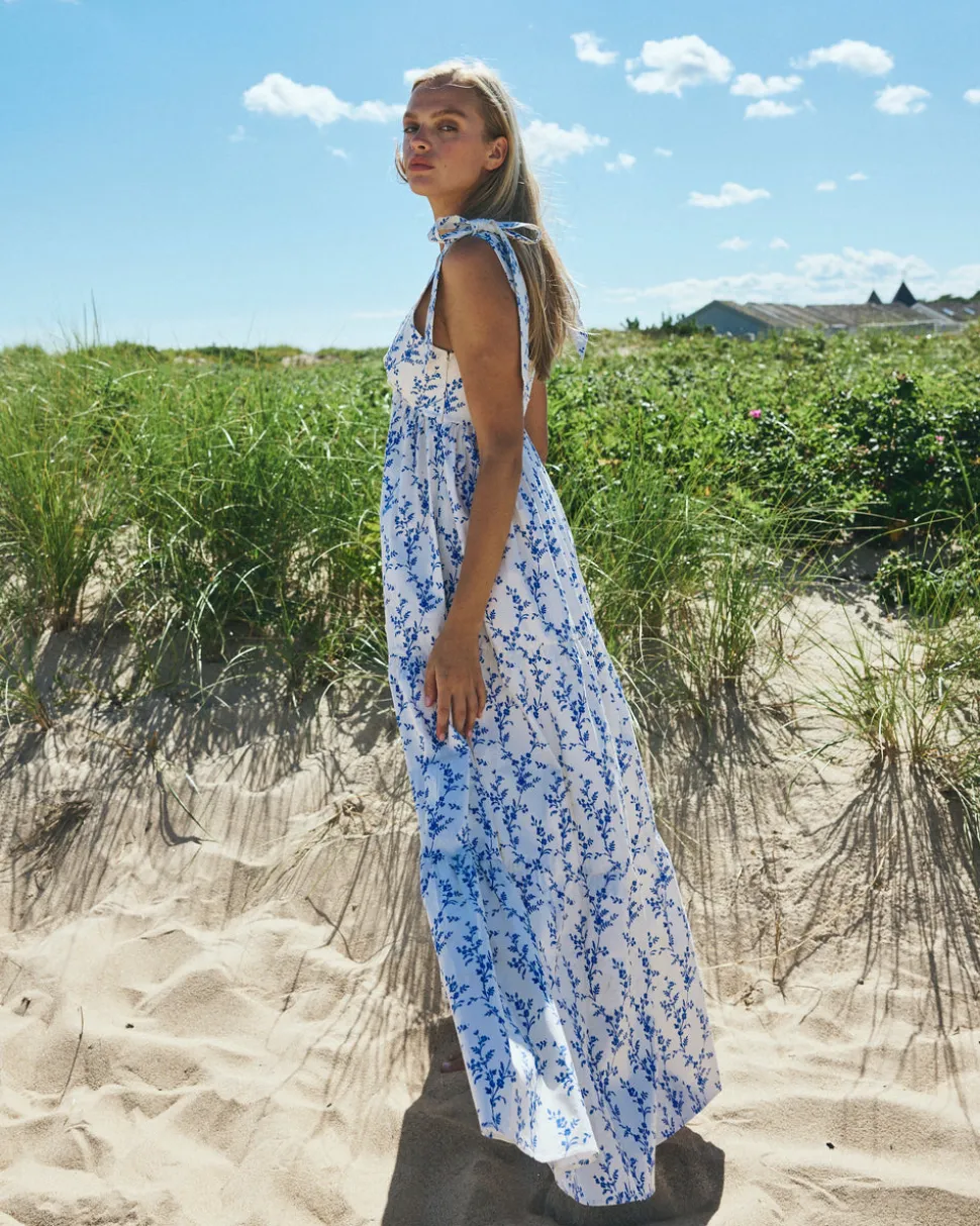 Betsy Dress in Floral Toile