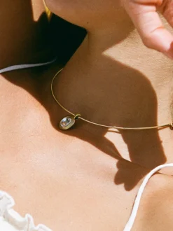 Bezel Necklace