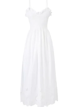 Bianca Embroidered Smocked Dress
