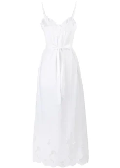 Bianca Embroidered Smocked Dress