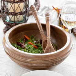 Bilbao Wood 12" Serving Bowl